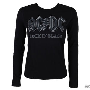 tričko metal LOW FREQUENCY AC-DC Back In Black černá L