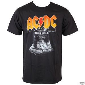 Tričko metal LOW FREQUENCY AC-DC Hells Bells šedá S