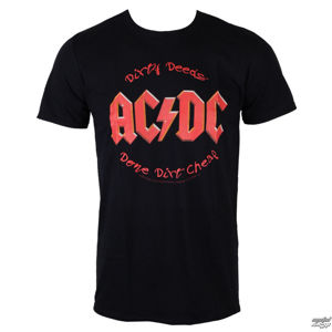 Tričko metal LOW FREQUENCY AC-DC Dirty Deeds černá XL