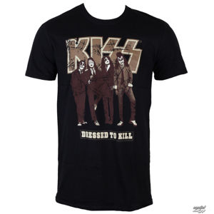 Tričko metal LOW FREQUENCY Kiss Dressed to Kill černá M