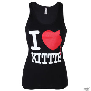 tílko Just Say Rock KiTTIE I Heart Kittie M