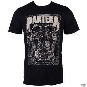 Tričko metal ROCK OFF Pantera 101 Proof Skull černá S