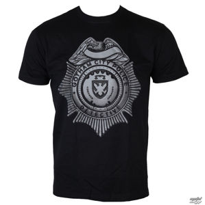 tričko HYBRIS Gotham Detective Shield černá L