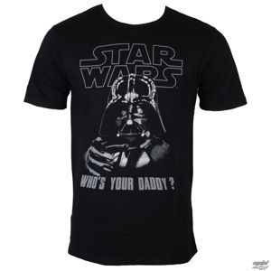 tričko LEGEND Star Wars Who´s Your Daddy černá S