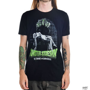 tričko gothic and punk TOO FAST Monster Sideshow černá XL