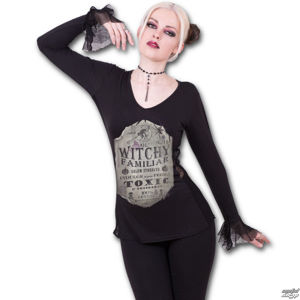 tričko SPIRAL Witchy Familiar černá XL