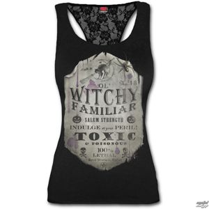 tričko SPIRAL Witchy Familiar černá M