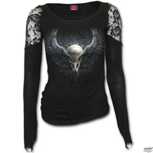 tričko SPIRAL Raven Cage černá S