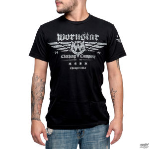 tričko hardcore WORNSTAR Machine Shop černá 3XL