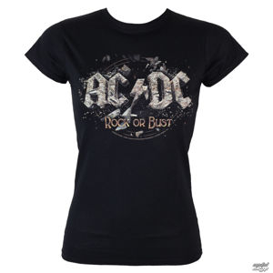 Tričko metal LOW FREQUENCY AC-DC černá XL