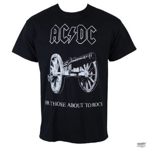 Tričko metal RAZAMATAZ AC-DC For Those About To Rock černá S