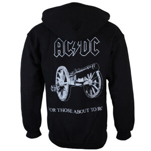 mikina s kapucí RAZAMATAZ AC-DC For Those About To Rock černá M