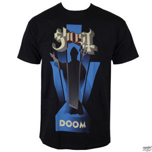 Tričko metal ROCK OFF Ghost Doom černá XL