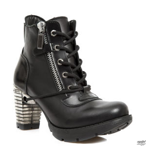 boty na podpatku NEW ROCK Itali Negro černá 38