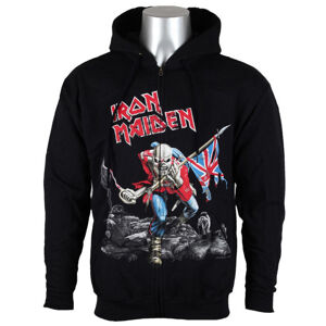 mikina s kapucí ROCK OFF Iron Maiden Scuffed Trooper černá XL