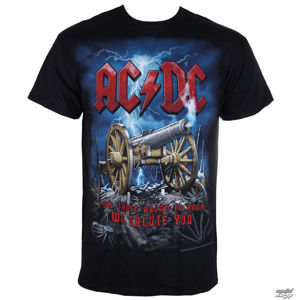 tričko metal LIQUID BLUE AC-DC Cannon Carnage černá XL