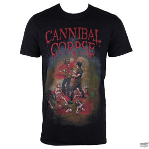 Tričko metal PLASTIC HEAD Cannibal Corpse Chainsaw černá M