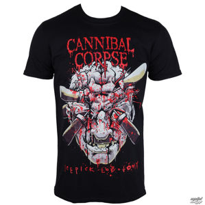 tričko metal PLASTIC HEAD Cannibal Corpse Ice Pick Lobotomy černá S