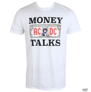 Tričko metal LOW FREQUENCY AC-DC Money Talks bílá S