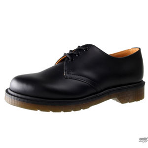 boty kožené Dr. Martens 3 dírkové černá 44