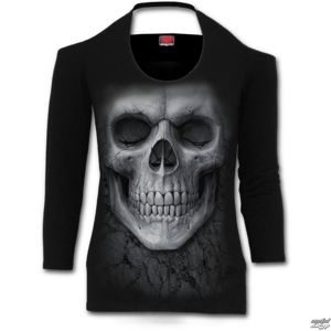 tričko SPIRAL Solemn Skull černá XL