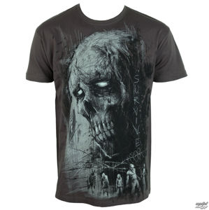 tričko ALISTAR Zombie Survive šedá S