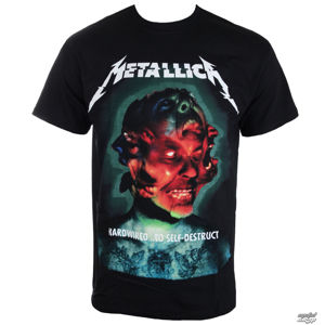 Tričko metal NNM Metallica Hardwired Album Cover černá vícebarevná S