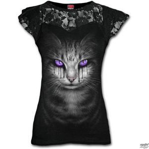 tričko SPIRAL CAT'S TEARS černá M