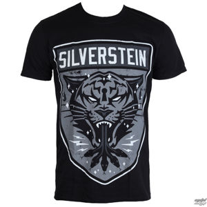 Tričko metal PLASTIC HEAD Silverstein Tiger černá S