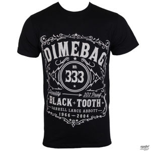 Tričko metal BRAVADO Dimebag Darrell WHISKEY DIMEBAG černá S