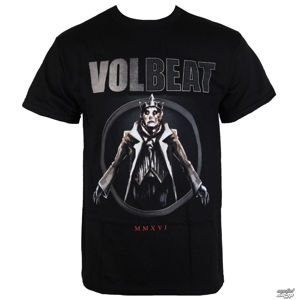 Tričko metal BRAVADO Volbeat RED KING-BLACK černá