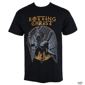 Tričko metal RAZAMATAZ Rotting Christ SANTANICA černá XL