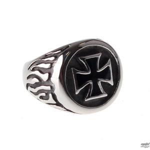 prsten ETNOX - Black Iron Cross - SR1140 65