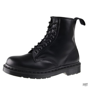 boty kožené Dr. Martens DM 1460 MONO BLACK SMOOTH černá 38