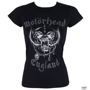 Tričko metal ROCK OFF Motörhead England černá XL