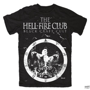 tričko BLACK CRAFT Hell Fire Club černá