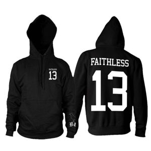 mikina s kapucí BLACK CRAFT Faithless 13 černá M