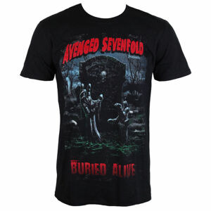 tričko metal ROCK OFF Avenged Sevenfold Buried Alive Tour 2012 černá XL