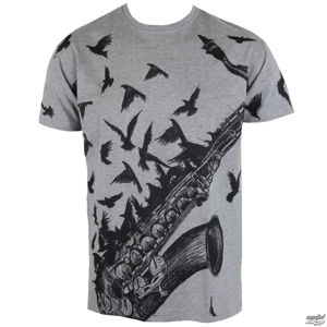 tričko ALISTAR Sax&Crows černá šedá