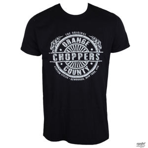 tričko ORANGE COUNTY CHOPPERS Circle Stamp černá XXL