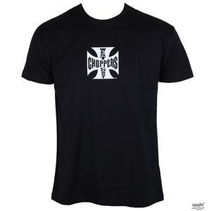 tričko West Coast Choppers Iron Cross černá 3XL