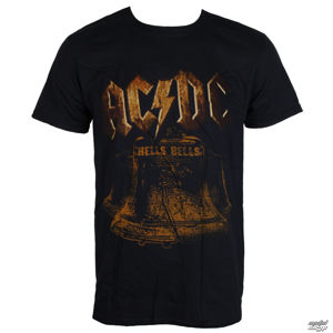 Tričko metal ROCK OFF AC-DC Brass Bells černá S