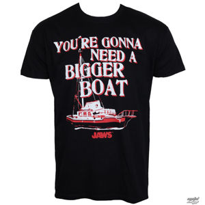 tričko HYBRIS JAWS Bigger Boat černá M