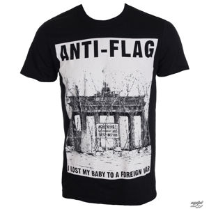 Tričko metal KINGS ROAD Anti Flag Brandenburg Gate černá S