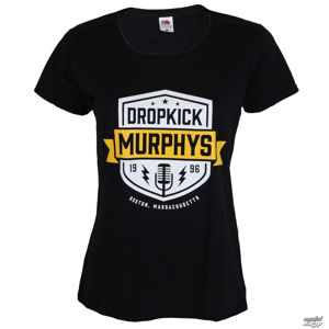Tričko metal KINGS ROAD Dropkick Murphys 1996 Shield černá