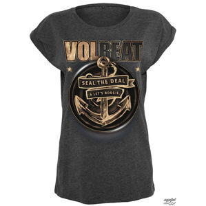 tričko metal NNM Volbeat Seal The Deal černá šedá L