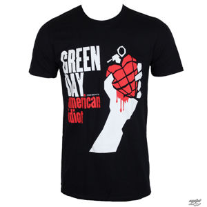 Tričko metal PLASTIC HEAD Green Day AMERICAN IDIOT černá