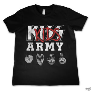 Tričko metal HYBRIS Kiss Army černá L