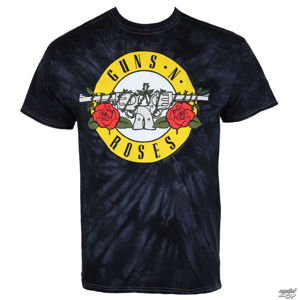 tričko metal BRAVADO Guns N' Roses SIMPLE TYE DYE černá M