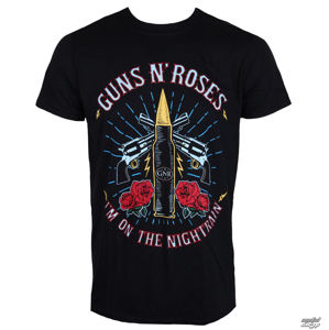 Tričko metal ROCK OFF Guns N' Roses Night Train černá S